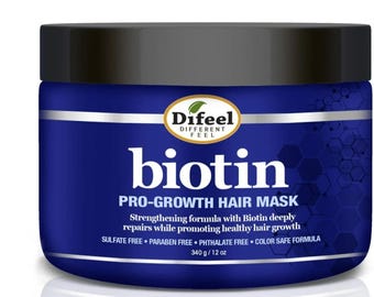 Difeel Pro-Growth Biotin Hair Mask 12 oz. - Maschera per capelli contro la caduta dei capelli