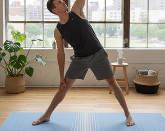 Handwoven Cotton Yoga Mat – Fair Trade Fitness Rug
