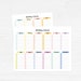 Birthday Calendar Template Printable, Perpetual Birthday Calendar ...