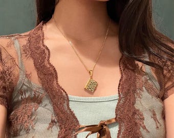 Book Lover Necklace, Openable Book Chain Pendant, Book Necklace, Cute Necklace, Gift For Book Lover, Gold/Silver Necklace, Christmas Gifts