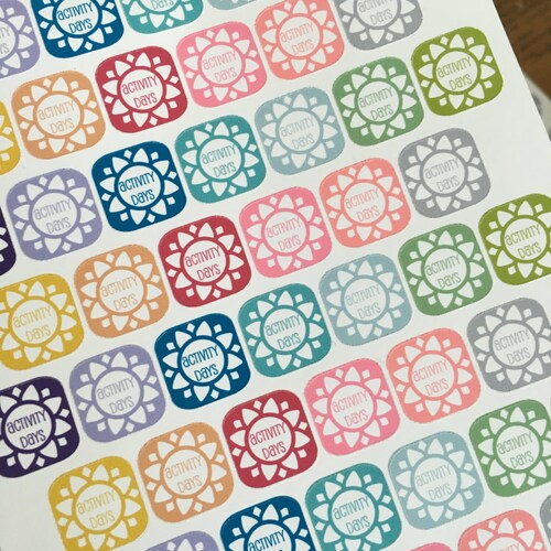 LDS Planner Stickers Made to Fit the Mormon Mom Planner | Etsy