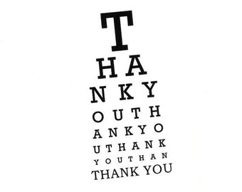 eye chart cardhappy birthdayeye charteye chart card