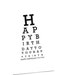 Eye Chart Card.happy Birthday.eye Chart.eye Chart Card.paper Goods.eye ...