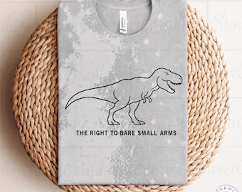 Right to Bare Arms T Rex PNG (Digital Download)