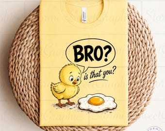 Bro Is That You Chick and Egg PNG (Pobieranie cyfrowe)