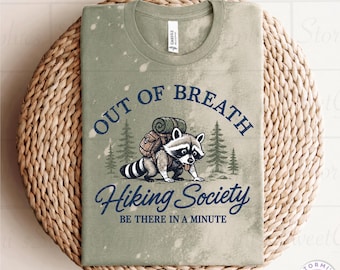 Out of Breath Hiking Society PNG (Digital Download)