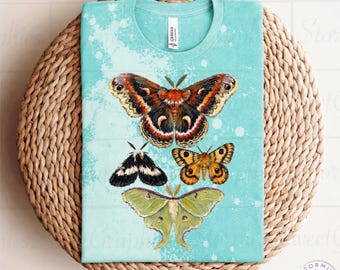 Painted Moth Collection PNG (Digital Download)