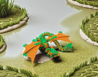 Winged Pumpkin Dragon