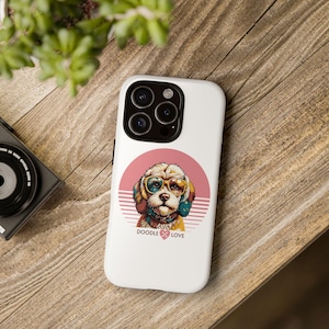 iPhone-skal, Bernedoodle Labradoodle Goldendoodle Huskypoo Havapoo Woodle Cavapoo Doodle Hundägare Gåva, Doodle Lover Accessoarer