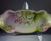 Porcelain Celery Dish, Beyer And Bock, Volkstedt - Rudolstadt 1903 - 1931