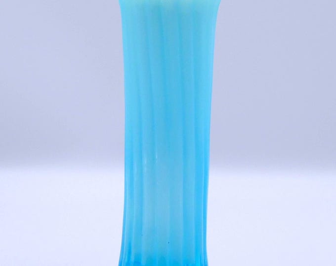 Early American Pressed Glass, Vase, National Glass Co, Many Ribs c1901