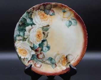 Porcelain Salad/Luncheon Plate, Philip Rosenthal China, Bavaria (Germany), 1912 - 1914