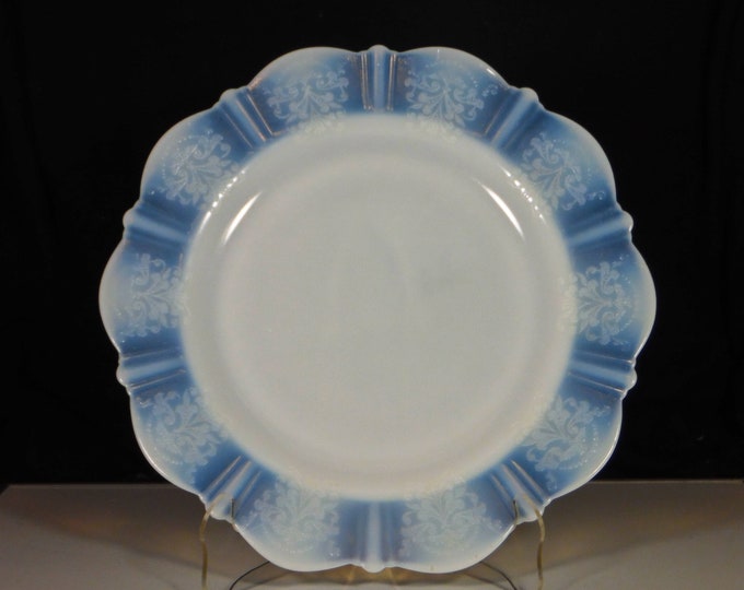 Depression Glass Plate, Dinner, MacBeth - Evans Glass Company, American Sweetheart, Monax 1930 - 1936