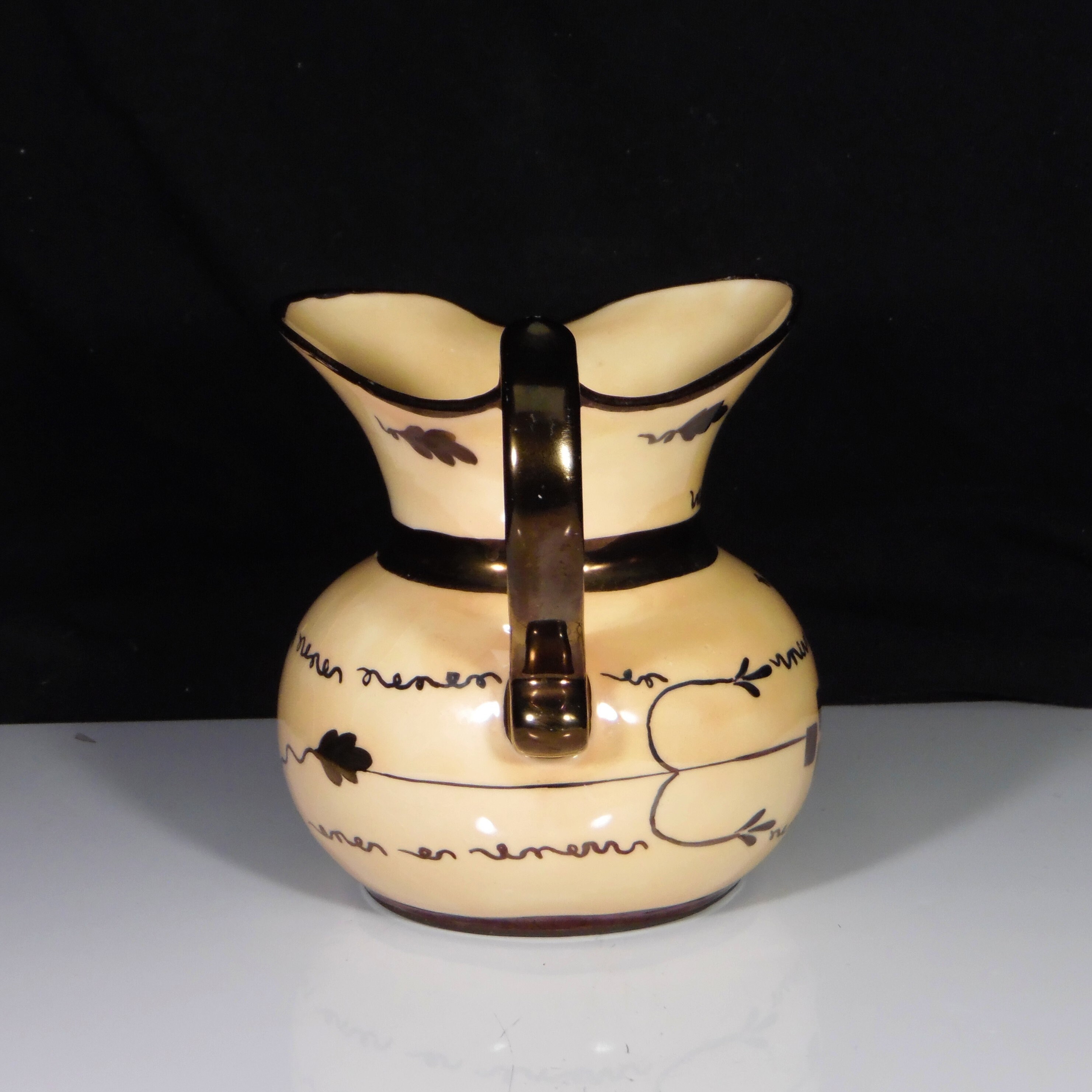 Pottery Milk Pitcher Cumbow China Decorating Abingdon - Etsy Sweden