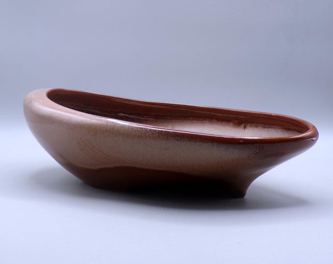 Pottery Serving Bowl, Frankoma Pottery; #231, Abalone Shell, 1953 - 1970