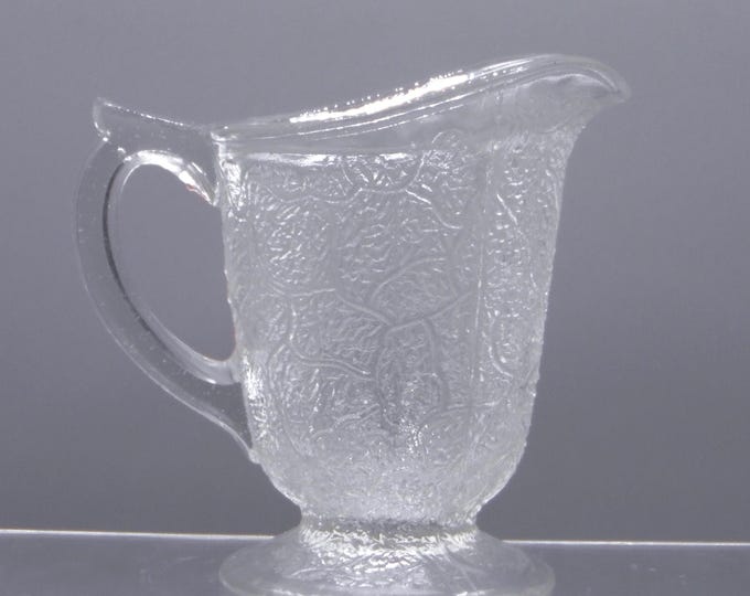 Tree of Life Creamer: Early American Pressed Glass, Beatty-Brady c1898