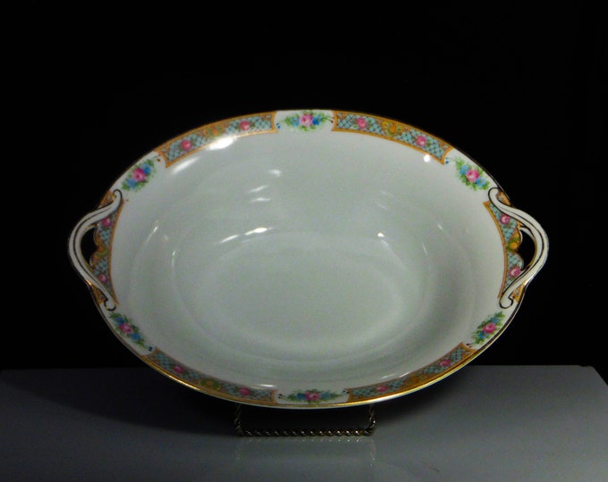 Porcelain Vegetable Bowl, Noritake China, "The Luzon" 1915 - 1921