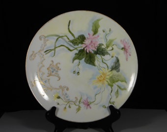 Porcelain Plate, Elite Works, Limoges, France, Bawo And Dottery, Importers, 1896 - 1920