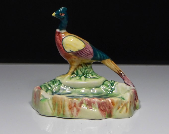 Pottery Ashtray, Beswick Pottery, England, Pheasant 1918 - 1936
