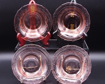 Depression Glass Berry Bowl Hazel - Atlass Glass Co Florentine No 1 1932 - 1935