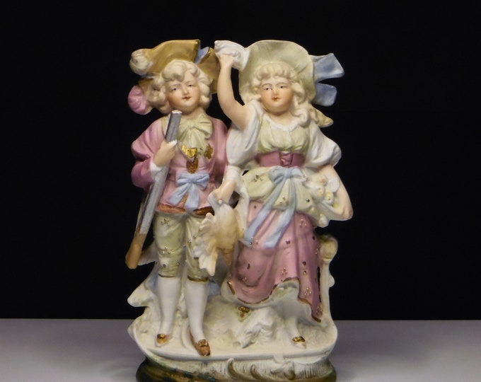 Porcelain (Bisque) Figurine, Porzellanfabrik Unger, Schneider And Company, Grafenthal, Thuringia, Germany 1879 - 1886