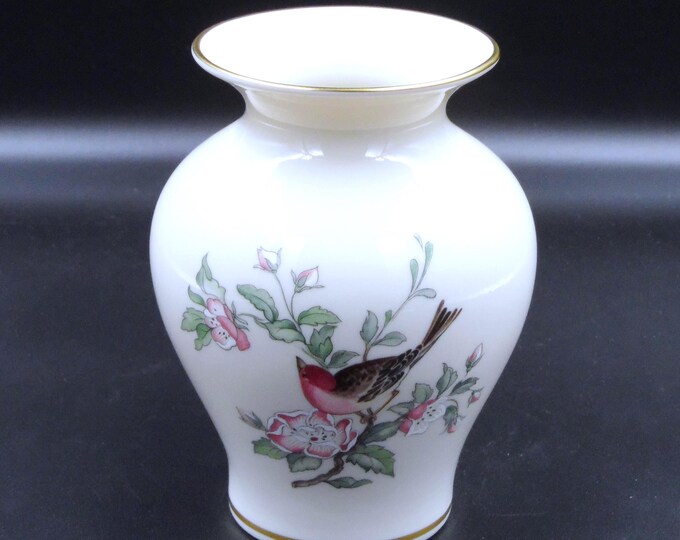 Porcelain Vase, Lenox Porcelain, Serenade, 1984-1997