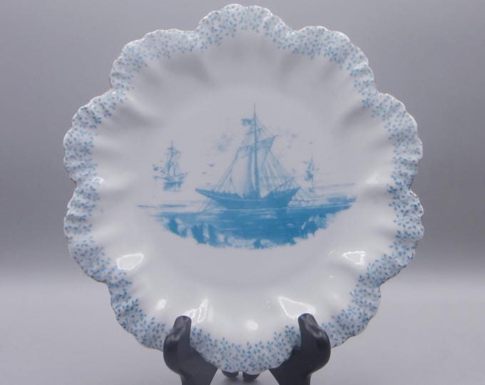 Austrian Porcelain Decorative Plate, Marx & Gutherz, Carlsbad, Austria, 1876 - 1889