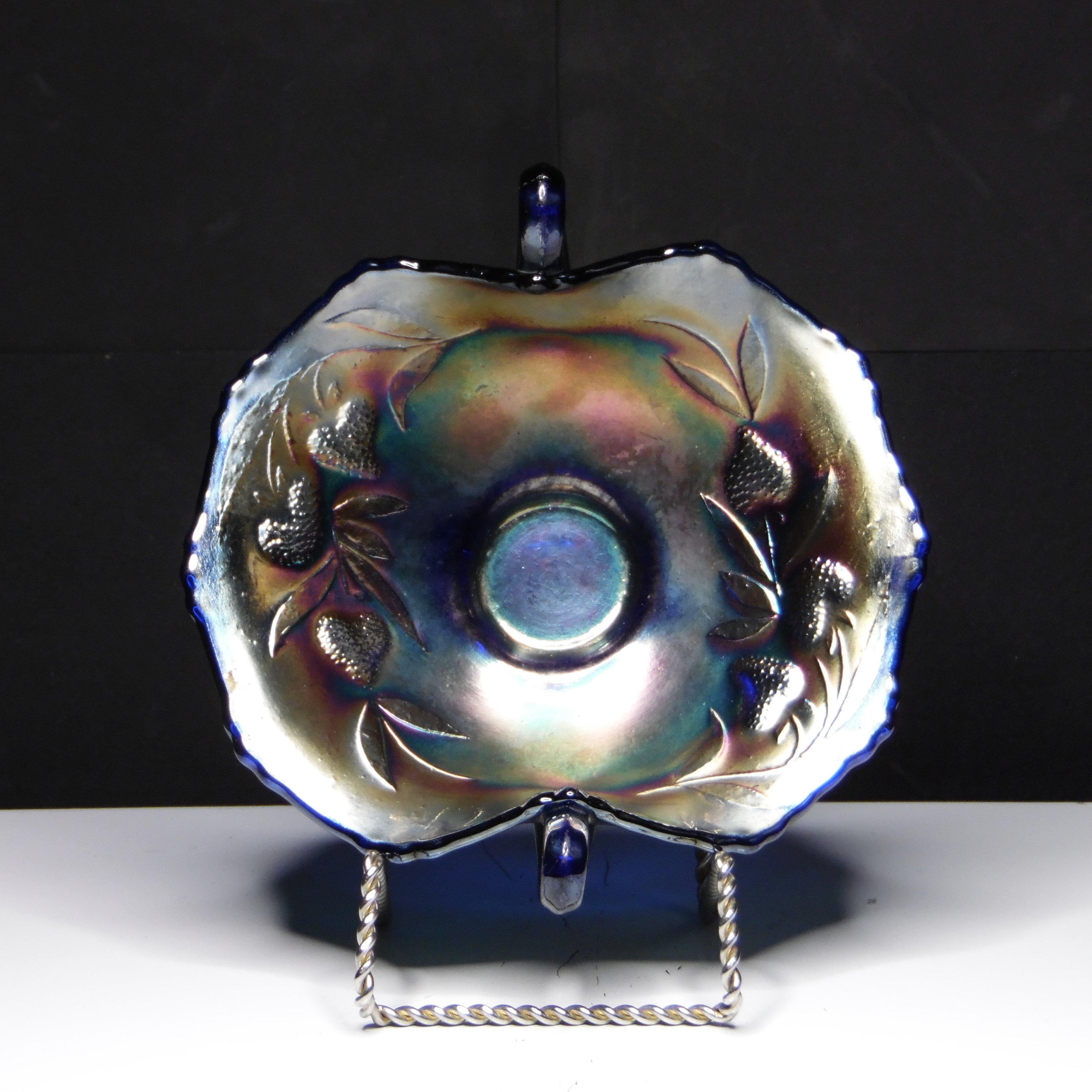 Fenton Butterfly Carnival Glass - Etsy