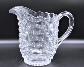 EAPG/Vintage Glass Pitcher; Fostoria Glass Company #2056; American (OMN) 1915-1982