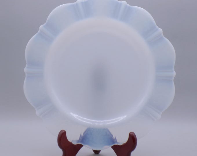 Depression Glass Plate, Dinner, MacBeth - Evans Glass Company, American Sweetheart, Monax 1930 - 1936