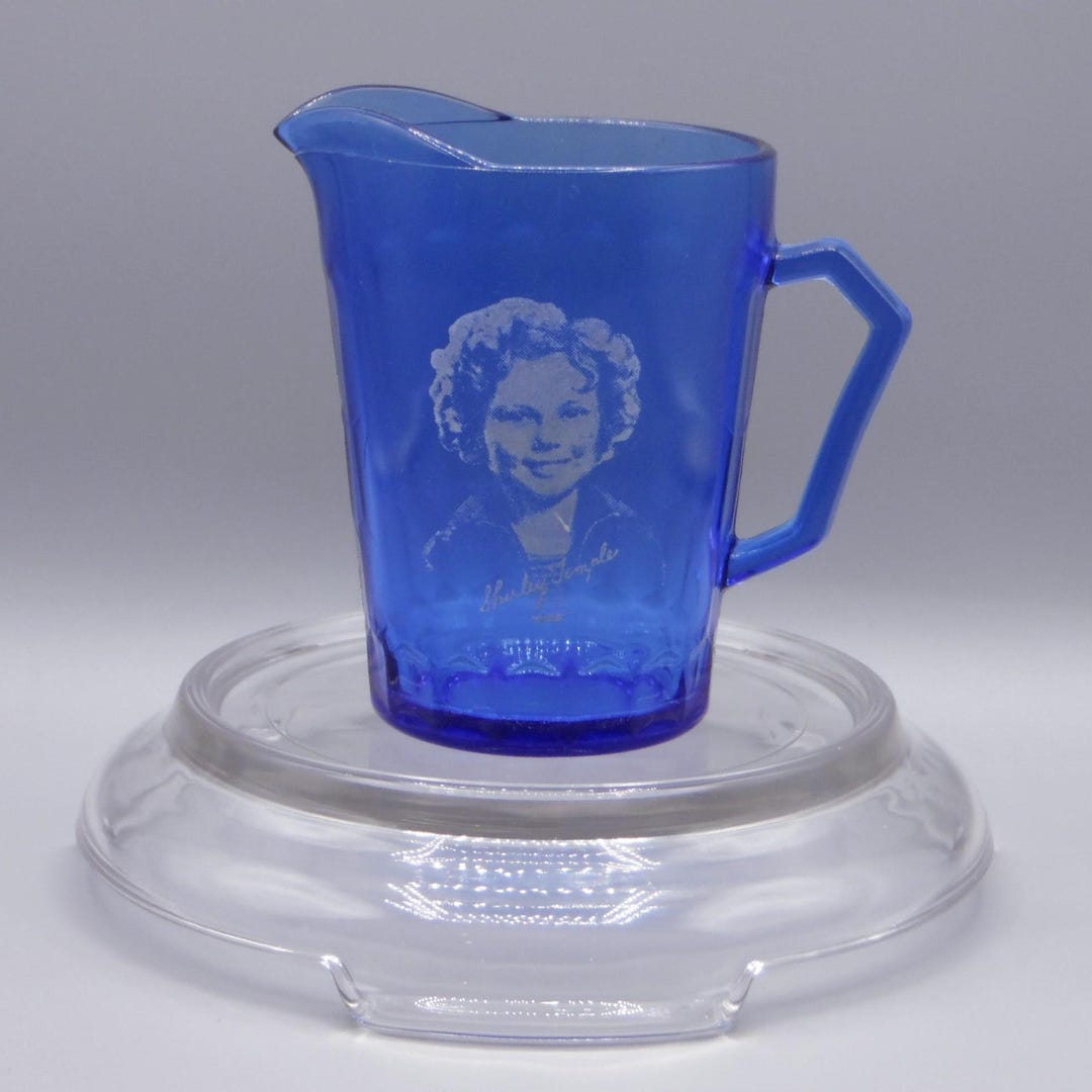 Depression Glass Creamer, Hazel-atlas Glass Company, Shirley Temple ...