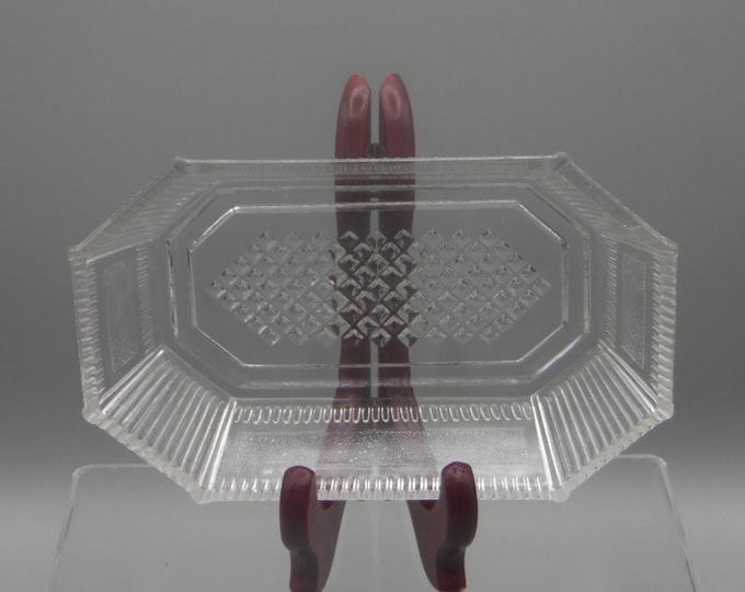 Early American Pressed Glass Bowl, Bryce, Walker & Company, Derby (OMN) a/k/a Pleat And Panel, c 1882