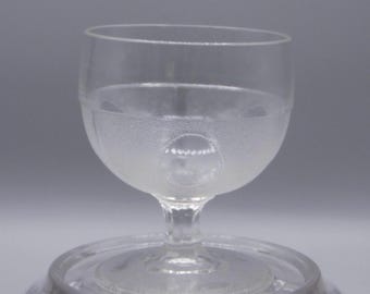 Early American Pressed Glass Sugar Bowl - Boston Silver Glass Company