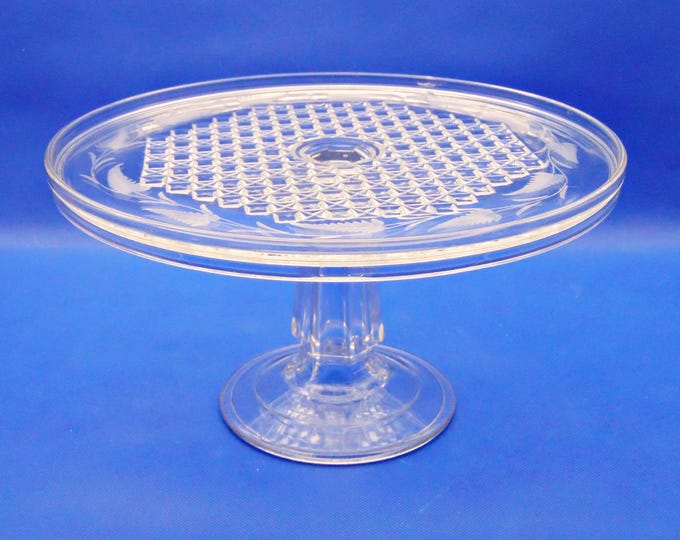 EAPG Cake Stand Ripley and Company; Mascotte (OMN) aka Dominion; Minor Block, 1884
