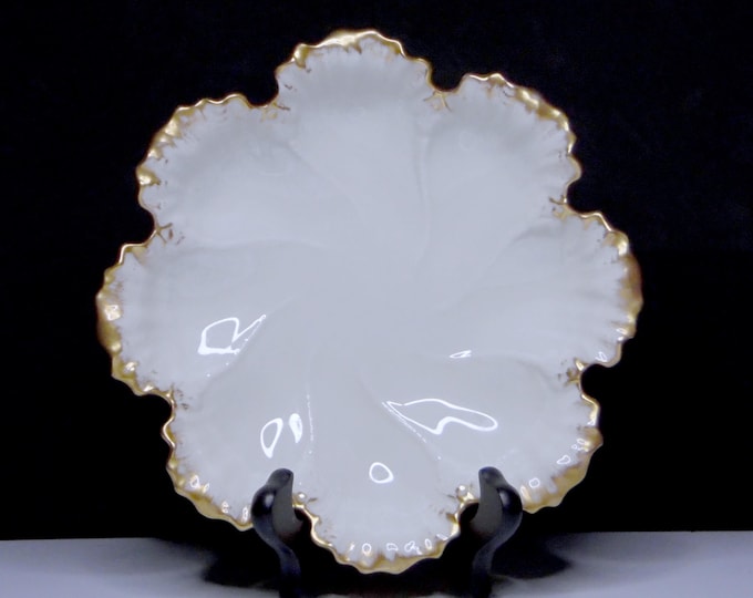 Porcelain Bowl Lenox China, Leaf Collection, Blue Mark 1931-1953