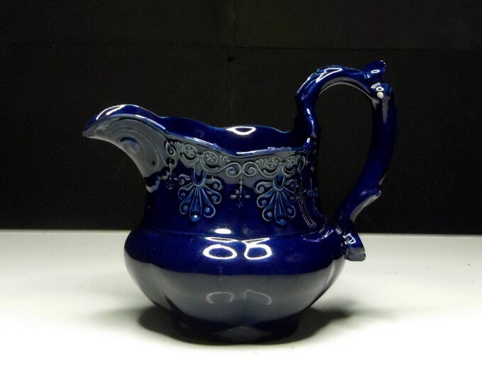 Pottery Creamer, John And George Rogers, Longport, England, Unknown Pattern 1784- 1814