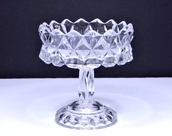 EAPG Jelly Compote: Model Flint Glass Comp Heck c 1893