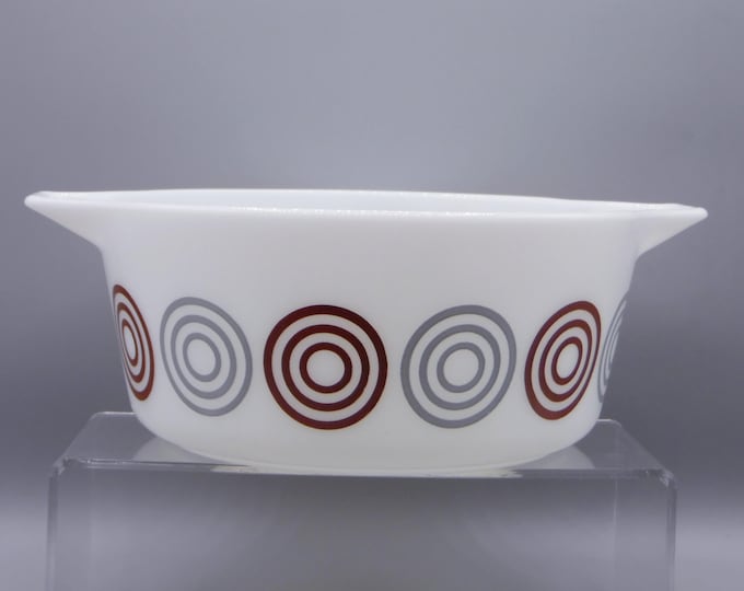 Vintage Kitchenware Casserole, 2 1/2 Quart, Pyrex/Salton, Cosmopolitan, 1973