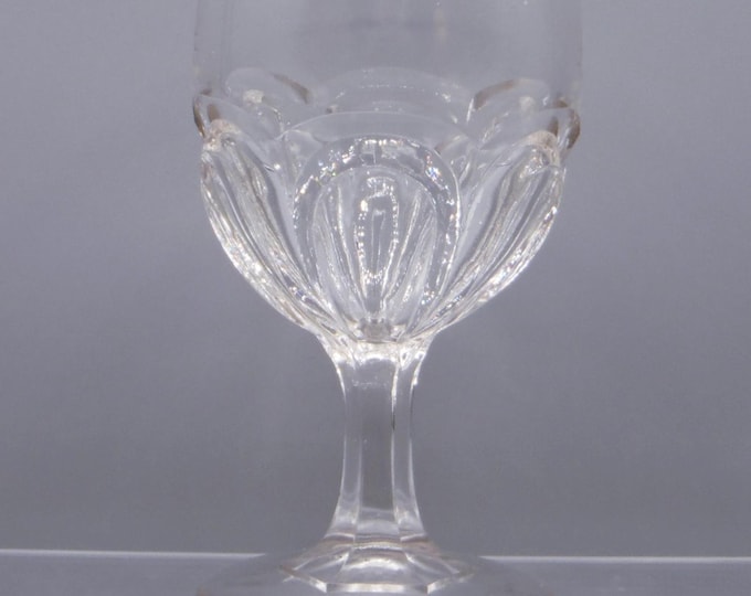 Flint Glass/Early American Pressed Glass. James B Lyon and Company, Lyon #0009; O'Hara (OMN) aka Seneca Loop, c 1861