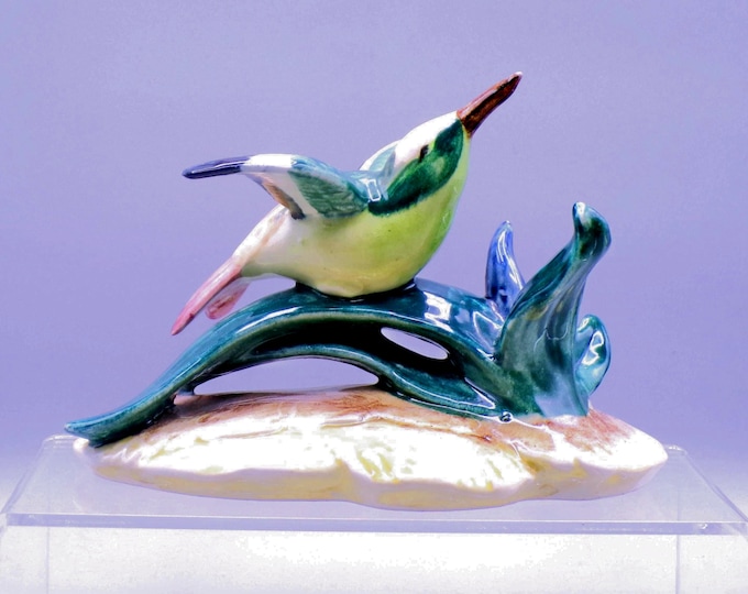 Vintage Pottery Figurine, Stangl Pottery, New Jersey, Rieffers Hummingbird #3628, 1942 - 1963