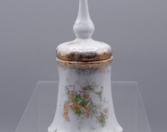 Porcelain Mucilage Jar, Victoria Porcelain Factory, Carlsbad, Austria ca 1898 - 1918