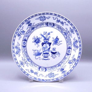 Pottery Dinner Plate, Petrous Regout, Potiche 1883 - 1899