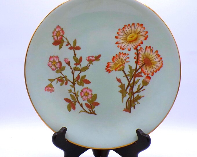 Porcelain (China) luncheon or coupe plate, Royal Worcester Porcelain for Bailey Banks and Biddle, Philadelphia, 1860-1867