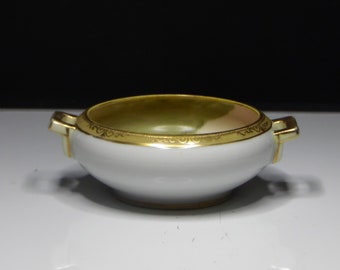 Porcelain Open Sugar Bowl, Noritake China, Nippon, 1911 - 1921
