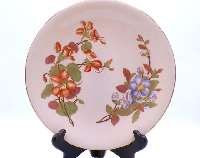 Porcelain (China) Luncheon or Coupe Plate, Royal Worcester Porcelain made for Bailey Banks and Biddle, Philadelphia, 1860-1867