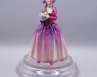 Vintage Pottery Figurine, Royal Doulton Potteries, England, Dorcas, HN1558, 1932 - 1938