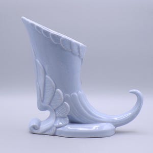 Pottery Vase, NIloak Pottery, Benton Arkansas, Blue, 1939 - 1947