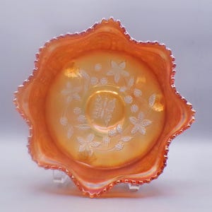 Fenton Butterfly Carnival Glass - Etsy