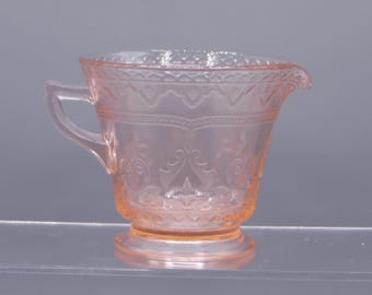 Depression Glass Creamer, Federal Glass Company, Patrician, 1933 - 1937