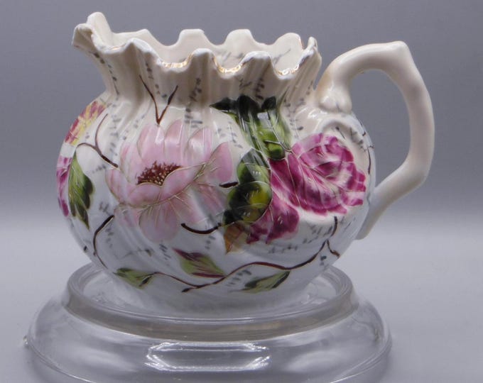 Porcelain Pitcher ES (Erdmann Schlegelmilch) Germany, Pattern 3446 1861 - 1891